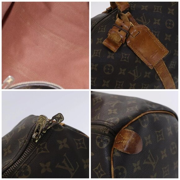 LOUIS VUITTON Monogram Keepall 50 Boston Bag M41426 LV Auth EC556 - Picture 14 of 15